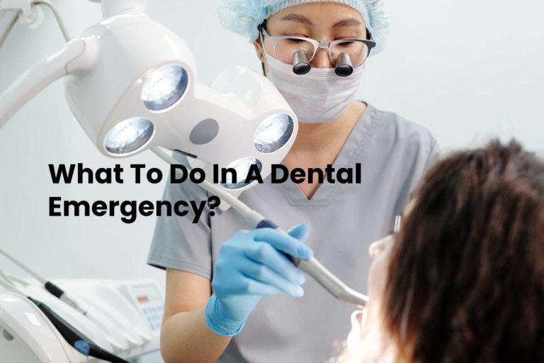 What To Do In A Dental Emergency?