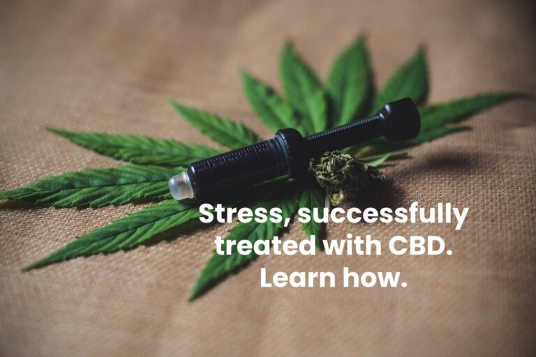 Stress, successfully treated with CBD. Learn how.