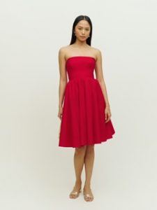 Reformation’s Buttercup Dress in Cherry