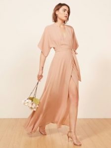 Reformation’s Winslow Dress in Blush