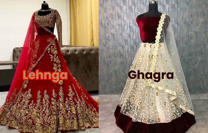What Is Difference Between Lehenga And Ghagra?