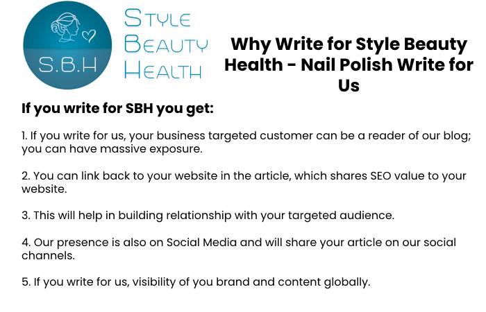 Why to Write for Style Beauty Health – Makeup Write for Us(1)