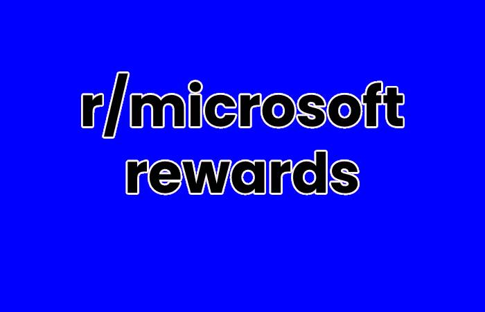 r/microsoftrewards