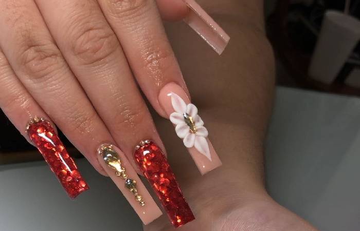 Nails for Quinceanera
