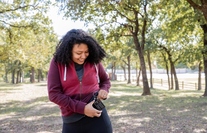 You can wear an insulin pump_