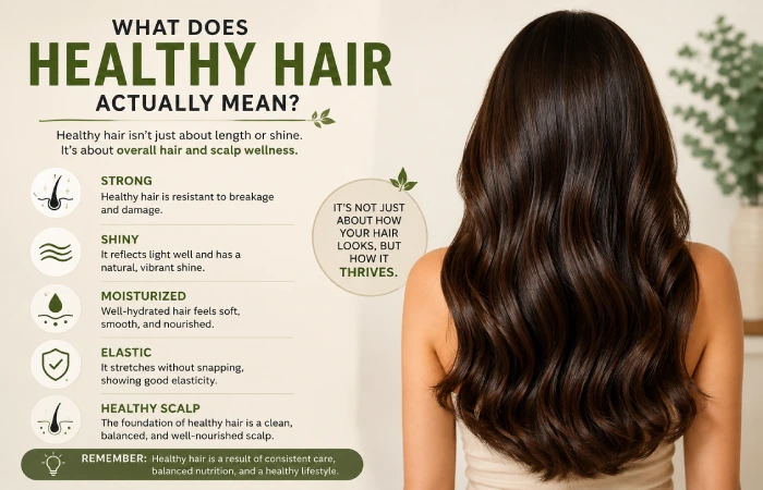 what does healthy hair actually mean
